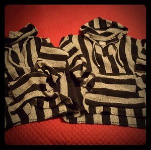 His & Hers Baja Hoodie / Surf Ponchos